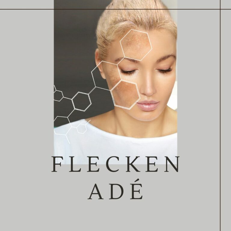 Frau mit Hautflecken